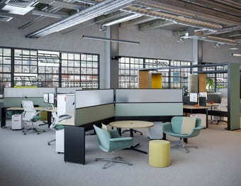 Flexible desking and tables 