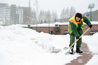 Always clear ice and snow first