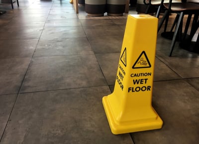 avoid slipper floors indoors