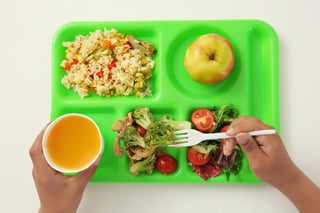 germ filled placess to be aware of in school cafeterias trays