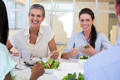 Treat coworkers to lunch with rebates