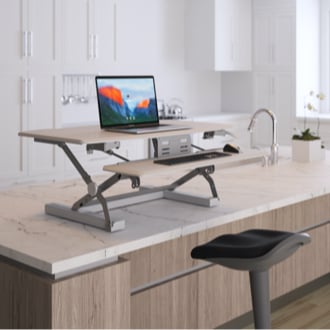 WFH - Small Home Office - Coordinate Desktop Riser_01 WFH - Small Home Office - Coordinate Desktop Riser_01